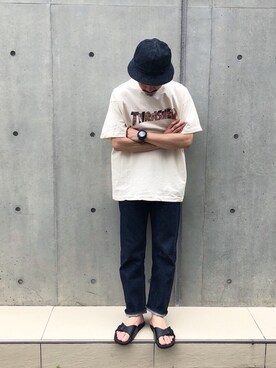 ハタノさん（メンズ・170cm）の夏コーディネート