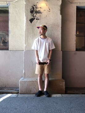 ハタノさん（メンズ・170cm）の夏コーディネート