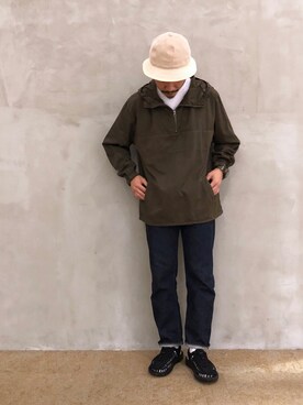 「CIAOPANIC TYPY」｜「アイテム（その他アウター）」を使った、ハタノさん（メンズ・170cm）の秋コーディネート