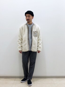 ハタノさん（メンズ・170cm）の冬コーディネート