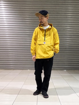 「CIAOPANIC TYPY」｜「アイテム（その他アウター）」を使った、ハタノさん（メンズ・170cm）の冬コーディネート