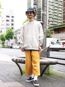 ハタノさん(メンズ・170cm)の夏コーディネート