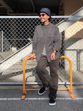 ハタノさん（メンズ・170cm）の秋コーディネート