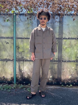 「BENCH（BENSAN）（ベンチ）のアイテム」を使った、ハタノさん（メンズ・170cm）の秋コーディネート