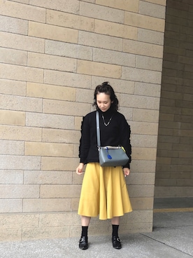 「'PalinkA（パリンカ）のアイテム」を使った、MARIMOOOさん（レディース・162cm）の秋コーディネート