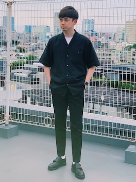 「Scye（サイ）のアイテム（シャツ/ブラウス）」を使った、yuichill  さん（メンズ・177cm）の夏コーディネート