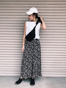 やよさん（レディース・160cm）の夏コーディネート