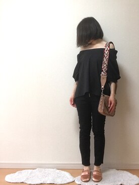 「アダムエロペ」｜younaさん（レディース・154cm）の秋コーディネート