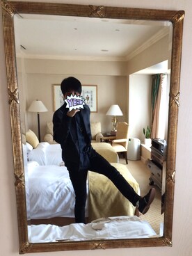 ダーさんさん（メンズ・182cm）の冬コーディネート