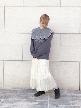 CHIE KURAKAMIさん(レディース・148cm)の冬コーディネート