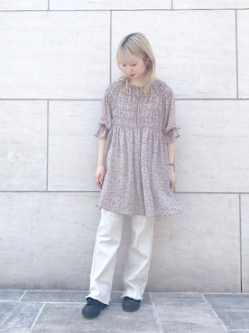 CHIE KURAKAMIさん（レディース・148cm）の春コーディネート