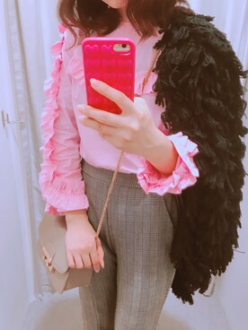 「おやすみコーデ」｜「アイテム（ジャケット/アウター）」を使った、悠子@okayamaさん（レディース・158cm）の秋コーディネート