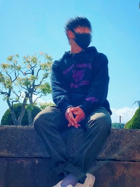 「BEN DAVIS（ベンデイビス）のアイテム」を使った、ゆたんぽさん（メンズ・170cm）の春コーディネート