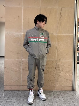 「アイテム（レッグウェア）」を使った、Yukiさん（メンズ・170cm）の春コーディネート