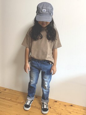 yuharu✩.*˚さん（キッズ・122cm）の秋コーディネート