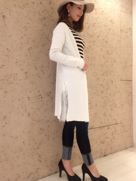 aumi-a♡さん（レディース・158cm）の冬コーディネート