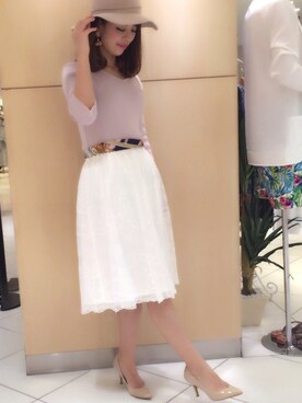 aumi-a♡さん（レディース・158cm）の春コーディネート