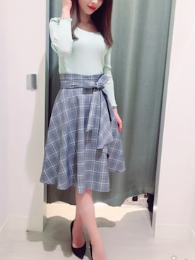 「BSTR」｜aumi-a♡さん（レディース・158cm）の春コーディネート