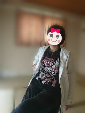 「COMME　CA COMMUNE（コムサコミューン）のアイテム（ジャケット/アウター）」を使った、SERESさん（レディース・155cm）の夏コーディネート