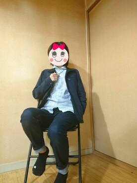 「TORNADO MART（トルネードマート）のアイテム（ジャケット/アウター）」を使った、SERESさん（レディース・155cm）の冬コーディネート