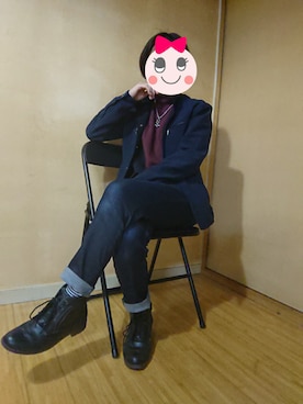 「TORNADO MART（トルネードマート）のアイテム（ジャケット/アウター）」を使った、SERESさん（レディース・155cm）の春コーディネート