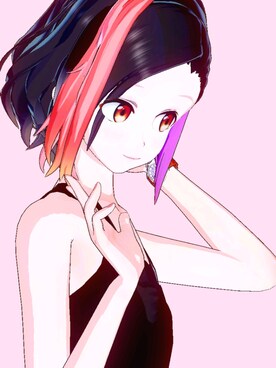 青梅市ご当地Vtuber「青梅リン」さんのコーディネート