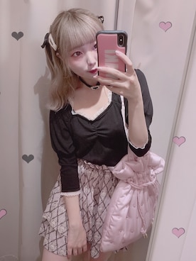 「HoneySalon by foppish（ハニーサロンバイフォピッシュ）のアイテム」を使った、まきちゃんさん（レディース・157cm）の夏コーディネート