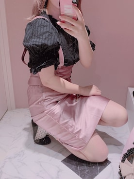 「HoneySalon by foppish（ハニーサロンバイフォピッシュ）のアイテム」を使った、まきちゃんさん（レディース・157cm）の夏コーディネート