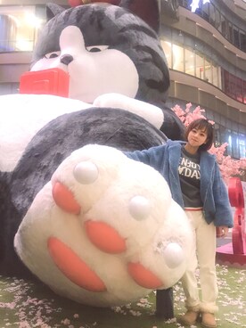 「アイテム（ブルゾン）」を使った、第二颗扣子小姐さん（レディース・158cm・30代）の冬コーディネート