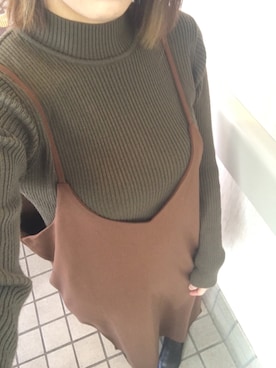 「リエディ(Re:EDIT)」｜a-miさん（レディース・163cm）の冬コーディネート