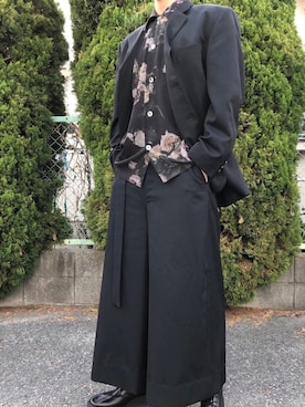 「LADMUSICIAN」｜「アイテム（ジャケット/アウター）」を使った、ださん（メンズ・175cm）の春コーディネート
