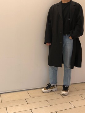 「LAD MUSICIAN（ラッドミュージシャン）のアイテム（スウェット）」を使った、ださん（メンズ・175cm）の春コーディネート