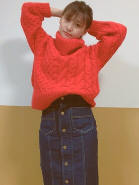 くろだせなさん（レディース・145cm）の春コーディネート