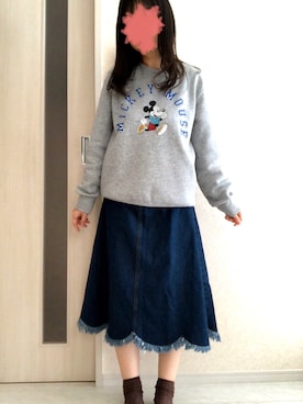 milky0525さん（レディース・153cm）の春コーディネート