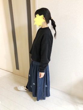 「rough（ラフ）のアイテム」を使った、milky0525さん（レディース・153cm）の春コーディネート