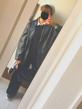 ▼▷▲ ◁さん（レディース・158cm）の冬コーディネート