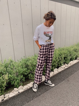 「anap mimpi（アナップミンピ）のアイテム」を使った、yuho_wearさん（レディース・164cm）の秋コーディネート