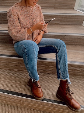 「Auntie Rosa Holiday（アンティローザホリデー）のアイテム」を使った、yuho_wearさん（レディース・164cm）の秋コーディネート