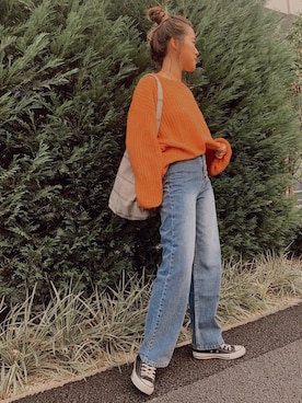 「anap mimpi（アナップミンピ）のアイテム」を使った、yuho_wearさん（レディース・164cm）の秋コーディネート