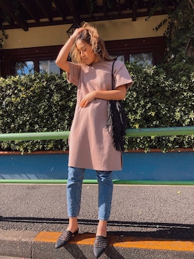 「anap mimpi（アナップミンピ）のアイテム」を使った、yuho_wearさん（レディース・164cm）の春コーディネート