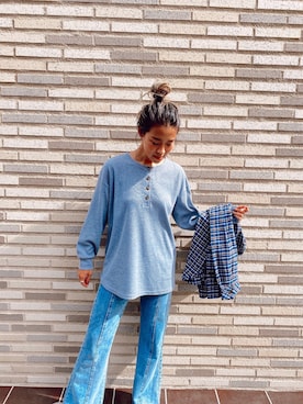 「ワッフル」｜yuho_wearさん（レディース・164cm）の秋コーディネート