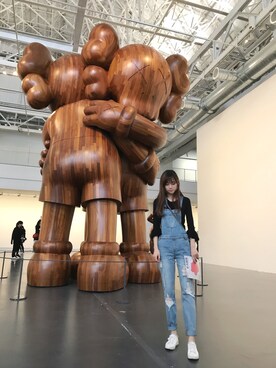 「Kenneth Cole（ケネスコール）のアイテム」を使った、MILIさん（レディース・168cm）の秋コーディネート
