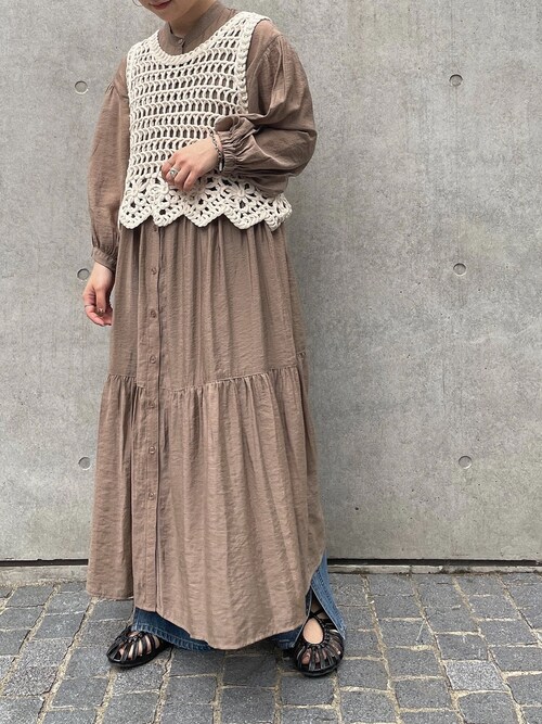 Yumiko Watanabe Wcloset 北千住店 W Closetのワンピースを使ったコーディネート Wear