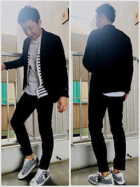 「2STAR」｜chi♡さん（メンズ・178cm）の春コーディネート