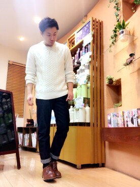 kyosukeさん（メンズ・172cm）の冬コーディネート