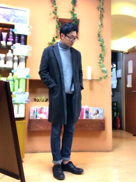 kyosukeさん（メンズ・172cm）の冬コーディネート