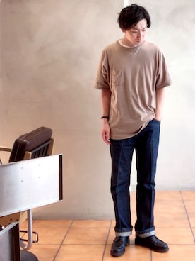 「salvy;（サヴィー）のアイテム」を使った、kyosukeさん（メンズ・172cm）の秋コーディネート