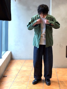「ASEEDONCLOUD（アシードンクラウド）のアイテム」を使った、kyosukeさん（メンズ・172cm）の冬コーディネート