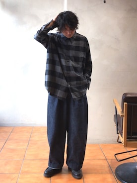 「ASEEDONCLOUD（アシードンクラウド）のアイテム」を使った、kyosukeさん（メンズ・172cm）の冬コーディネート