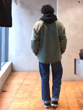 「STUDIOUS（ステュディオス）のアイテム（パーカー）」を使った、kyosukeさん（メンズ・172cm）の冬コーディネート